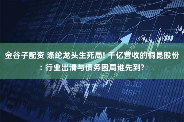 金谷子配资 涤纶龙头生死局! 千亿营收的桐昆股份: 行业出清与债务困局谁先到?
