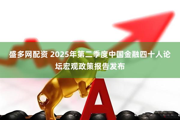 盛多网配资 2025年第二季度中国金融四十人论坛宏观政策报告发布